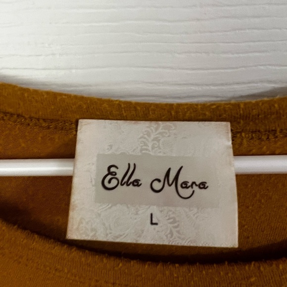 Tan Long Sleeve With Shoulder Patches - Picture 2 of 4